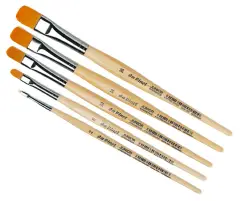Pennelli Punta Piatta da Vinci – Set 5 pezzi