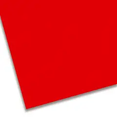 Cartoncino Colorato Premium Liscio cm. 50x70 Rosso