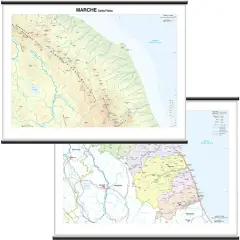 Carta Geografica Regionale Marche