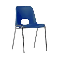 Sedia Impilabile Kastilene Misura 6 - Blu, Per Ambienti Scolastici