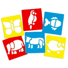 Stencil Sagome Animali Serie 1 – Viaggio Creativo nel Regno Animale