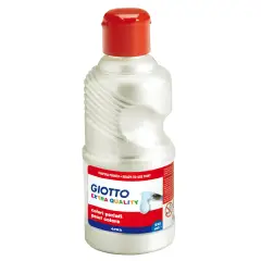 Tempera Perlata Giotto – Flacone 250 ml - Bianco