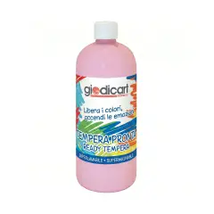 Tempera Pronta Giodicolor 1000 ml Rosa
