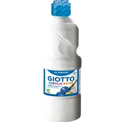 Tempera Acrilica Giotto 500 ml – Bianco