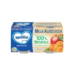 Omogeneizzato Frutta gr.100x2 Albicocca e Mela