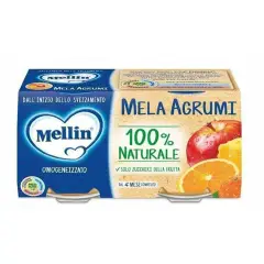 Omogeneizzato Frutta gr.100x2 Mela Arancia