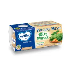 Mellin Omogeneizzato gr.80x2 Verdure Miste
