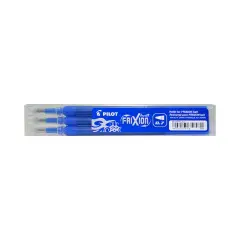 Set 3 Refill Sfera Frixion Blu 0.7 mm