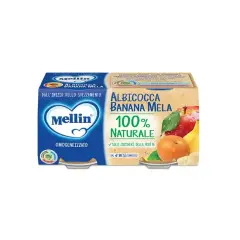 Omogeneizzato Frutta gr.100x2 Albicocca Mela Banana