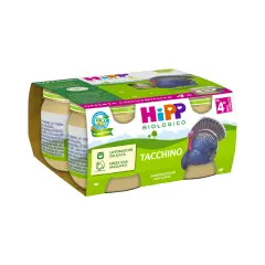 Hipp Omogeneizzato Carne Bio gr.80x4 Tacchino
