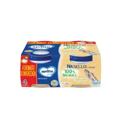 Omogeneizzato Pesce Mellin gr. 80x4 Nasello