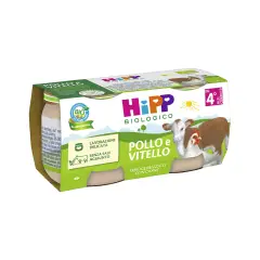 Omogeneizzato Carne Bio Hipp gr. 80x2 Pollo e Vitello