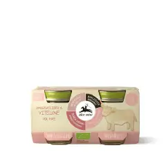 Omogeneizzato Carne Alce Nero gr.80x2 Vitellone