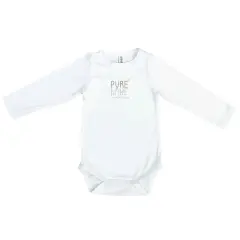 Body in Bamboo Manica Lunga - Taglia 9-12 mesi