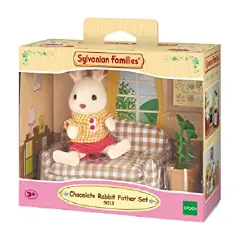 Papà Coniglio Cioccolato e Divano - Sylvanian Families