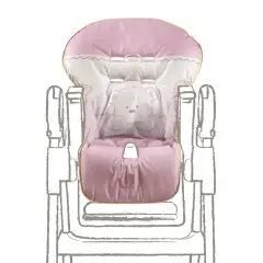 Rivestimento Seggiolone in Pvc Baby Re Rosa (Ricambio)