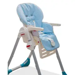 Ricambio Seggiolone In Pvc Tinta Unita Azzurro