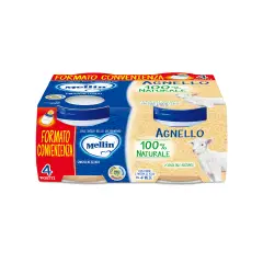 Omogeneizzato Carne Mellin gr. 80x4 Agnello
