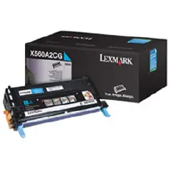 TONER LEXMARK ORIGINALE X560N -X560A2CG- CYAN