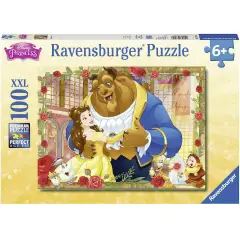 Puzzle 100 Pezzi XXL la Bella e la Bestia New