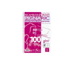Ricambi Maxi Dorso Rinforzato – 100 g/m², Rigatura C (4ª e 5ª Elementare)