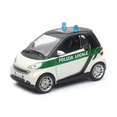 Auto 1:24 Smart Fortwo Polizia Locale
