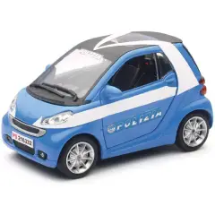 Auto 1:24 Smart Fortwo Polizia