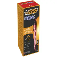 Penna BIC Gel-Ocity Quick Dry Rossa