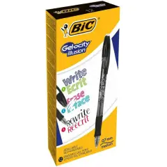 Penna BIC Gel-Ocity Illusion Nera