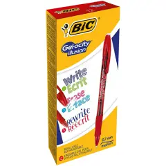 Penna BIC Gel-Ocity Illusion Rossa