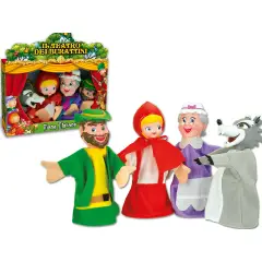 Marionette Teatrino Fiabe Italiane – Cappuccetto Rosso