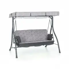 Dondolo Letto Zanzibar 3 Posti Antracite – Comfort e Relax per il Tuo Outdoor