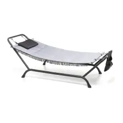 Amaca con Struttura in Ferro Antracite – Comfort e Relax da Esterno