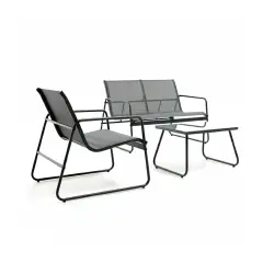 Salottino Jask Antracite – Comfort e Stile per il Tuo Outdoor