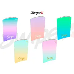 Swipe Bicolor Quaderno Maxi Gr. 80 - Rigatura 5mm