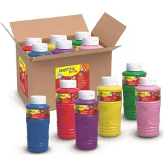 Giotto Bebe' Set Colori a Dita 6x750 Rainbow - Set Creativo per Bambini