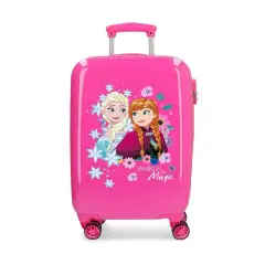 Disney Frozen Sparkle Lige Magic Trolley Da Cabina Abs 55 Cm 4 Ruote