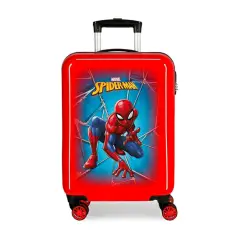 Joumma Bags Trolley Da Cabina Spiderman Red Abs 55c M 4 Ruote
