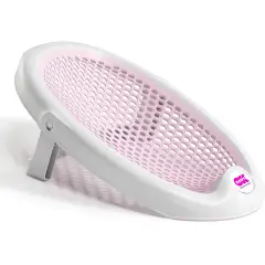 Sdraietta Bagno Neonato Jelly Rosa - Comfort e Sicurezza per il Bagnetto