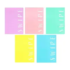 Swipe Pastel Quaderno Maxi Gr. 80 - Rigatura Q