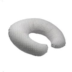 Cuscino Allattamento Pois Grigio Billo e Pallina