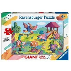 Puzzle 24 Pezzi Giant Dinosauri al Parco Giochi
