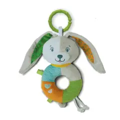 Lovely Bunny Soft Rattle Anello Coniglietto