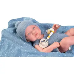 Bambola Sweet Reborn Appena Nato Parejita con Corpo in Vinile