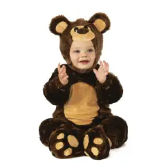 Costume Orsetto Teddy - Taglia T per Bambini 1/2 Anni