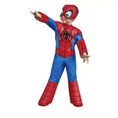 Costume Spider-Man per Bambini - Taglia S - 3/4 anni