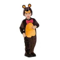 Costume Orso Bruno Baby - Taglia 1/2 Anni