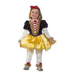 Costume Biancaneve Baby - Taglia 2/3 Anni