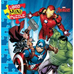 Libro Mini Puzzle Avengers Libro Mini Puzzle