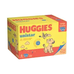 Pannolini Huggies Unistar Megapack - Taglia 6 - 15-30 Kg - 105 Pezzi
